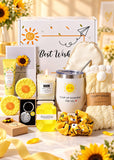Sunflower Pamper Gift Set for Women – Self-Care Spa Birthday Hamper
