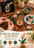 LEGO Botanicals Mini Orchid Artificial Flower Set for Adults – 10343