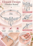 Silver-Plated Dream Catcher Bracelet – Adjustable Feather Charm Bangle