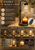 GODONLIF Candle Warmer Lamp with Timer, Dimmer & Adjustable Height