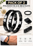 2026 Hemios Hematite Bracelet for Men & Women