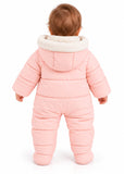 Baby Sherpa Lined Water Repellent Snowsuit with Hood