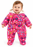 Baby Sherpa Lined Water Repellent Snowsuit with Hood
