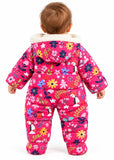 Baby Sherpa Lined Water Repellent Snowsuit with Hood