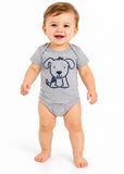 Unisex Baby Bodysuit and Trousers Set – 6 Pieces