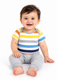 Unisex Baby Bodysuit and Trousers Set – 6 Pieces