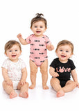 Unisex Baby Bodysuit and Trousers Set – 6 Pieces