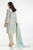 Gul Ahmed Ready to Wear 3PC Lawn Printed Embroidered Suit IUSTKSD-536