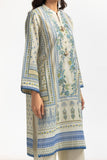 Gul Ahmed Ready to Wear 3PC Lawn Printed Embroidered Suit IUSTKSD-544