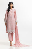 Gul Ahmed Ready to Wear 3PC Lawn Embroidered Suit IUSTKSD-593