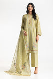 Gul Ahmed Ready to Wear 3PC Lawn Embroidered Suit IUSTKSD-605