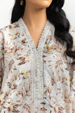 Gul Ahmed Ready to Wear 3PC Printed Suit with Embroidered IUSTKSD-616