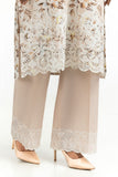 Gul Ahmed Ready to Wear 3PC Printed Suit with Embroidered IUSTKSD-616
