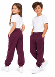 Kids Unisex Fleece Joggers for School and PE