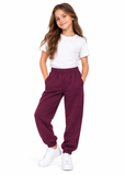 Kids Unisex Fleece Joggers for School and PE