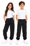 Kids Unisex Fleece Joggers for School and PE