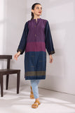 Lakhany 01 Piece Ready to Wear Yarn Dyed Cotton Embroidered Shirt - LG-SK-0192