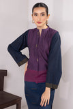 Lakhany 01 Piece Ready to Wear Yarn Dyed Cotton Embroidered Shirt - LG-SK-0192