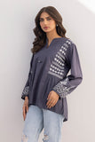 Lakhany 01 Piece Ready to Wear Dyed Embroidered Shirt - LG-UB-0011