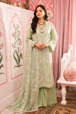 Gul Ahmed 3PC Embroidered Swiss Voile Unstitched Suit with Embroidered Chiffon Dupatta and Inner - LSV-42013