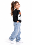 Kids Unisex Shark Print Sweatshirt – Cotton Crew Neck Jumper 1–7 Years