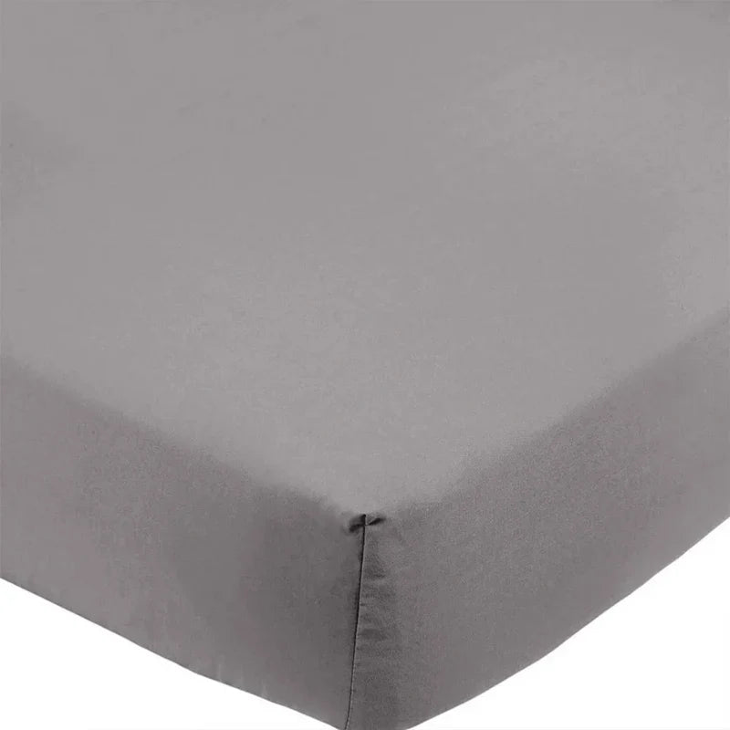 Luxurious Extra Deep Fitted Microfiber Bed Sheets 16"/40CM - Grey