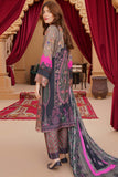 Munira Digital Embroidered Linen 3 Piece Suit MSL116