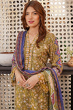 Munira Digital Embroidered Linen 3 Piece Suit MSL117