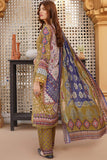 Munira Digital Embroidered Linen 3 Piece Suit MSL117