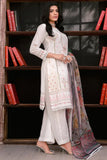 Rang-E-Noor Self Viscose 3 Piece Suit QSV-03