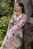 Gul Ahmed 3PC Unstitched Printed Lawn Suit with Lurex Chiffon Dupatta SP-42011