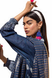 Gul Ahmed 3PC Unstitched Printed Lawn Suit with Zari Stripe Dupatta ST-42001