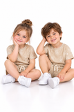 Kids Unisex Summer Shorts Set – Cotton T-Shirt & Shorts 2 Piece Outfit 1–8 Years