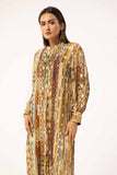 Gul Ahmed 2PC Unstitched Printed Linen Suit VT-42007