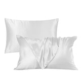 Satin Silk Pillow Case Pack of 2 | 50x75 cm