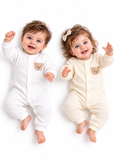 Baby Unisex Long Sleeve Cotton Bodysuits Pack of 2
