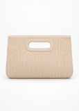 Women’s Hollow Handle Evening Clutch Bag with Detachable Chain