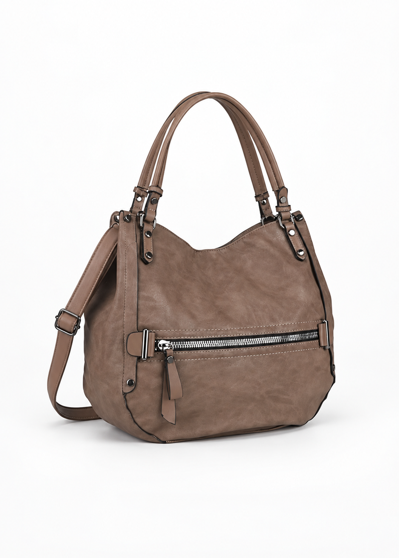 Women’s Large Multi-Pocket Hobo Bag
