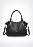 Women’s Soft Faux Leather Hobo Tote Bag with Crossbody Strap