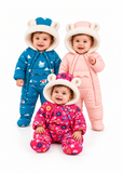 Baby Sherpa Lined Water Repellent Snowsuit with Hood