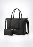 Women’s Large Foldable Travel Bag with Shoe Compartment