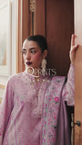 Qalmkar Jacquard Digital Printed Suit QW-03 (A) ELVIRA
