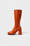 Orange Boots 12733