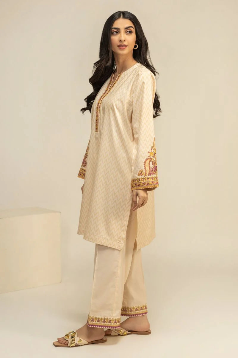 Khaadi Embroidered Cotton 2 Piece Suit EET24216