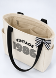 40th Birthday Gift Tote Bag for Women | 1986 Keepsake Zip Tote | Lailas Clothing UK