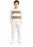 Boys Fleece Sweatshirt and Joggers Tracksuit Set