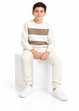 Boys Fleece Sweatshirt and Joggers Tracksuit Set