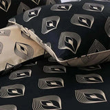 Egyptian cotton Lantern Black & gold Duvet Cover set - 220 Thread