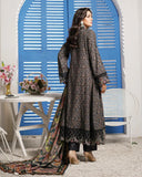 Munira Embroidered Dhanak 3 Piece Suit MSL126