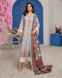 Munira Embroidered Dhanak 3 Piece Suit MSL120